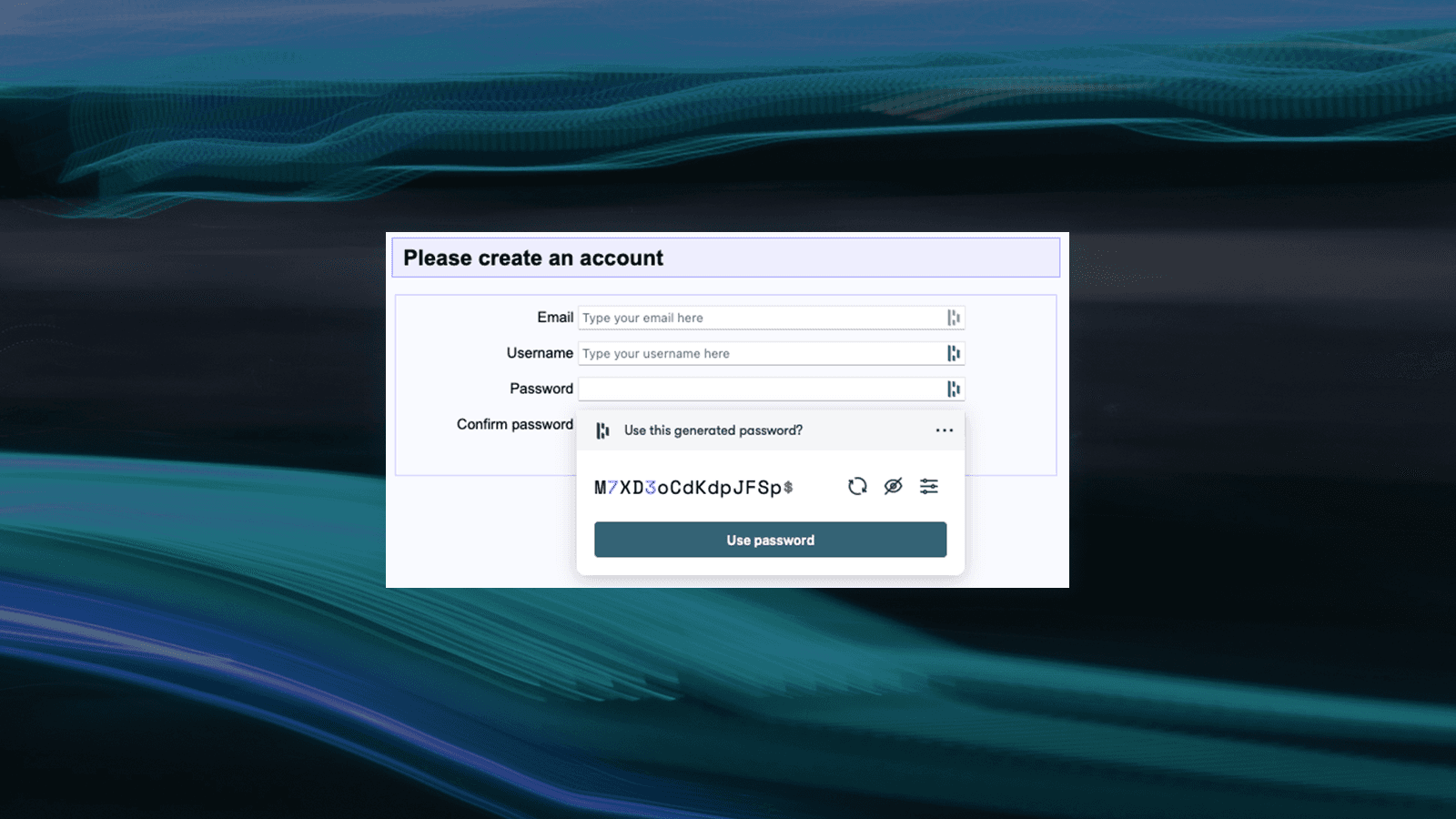 Dashlane autofill