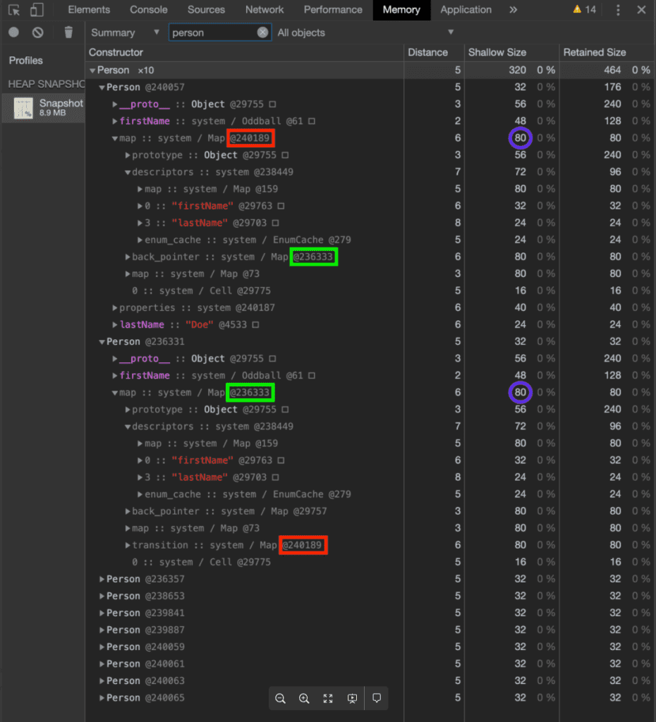 How Is Data Stored in V8 JS Engine Memory? - Dashlane