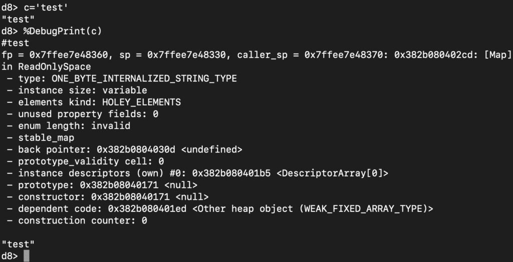 How Is Data Stored in V8 JS Engine Memory? - Dashlane