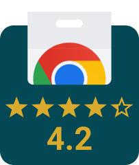 4.2 chrome store rating