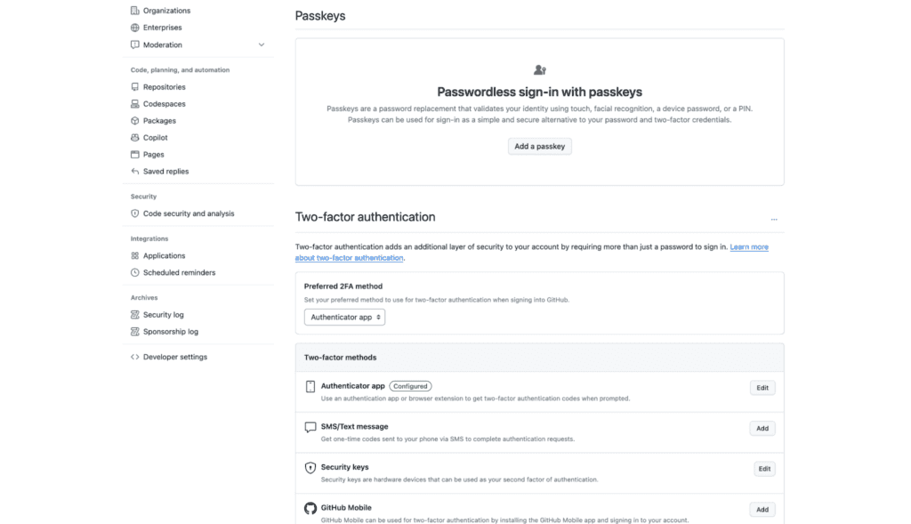 The beginning of our passwordless journey: passkeys login - Announcements -  Developer Forum