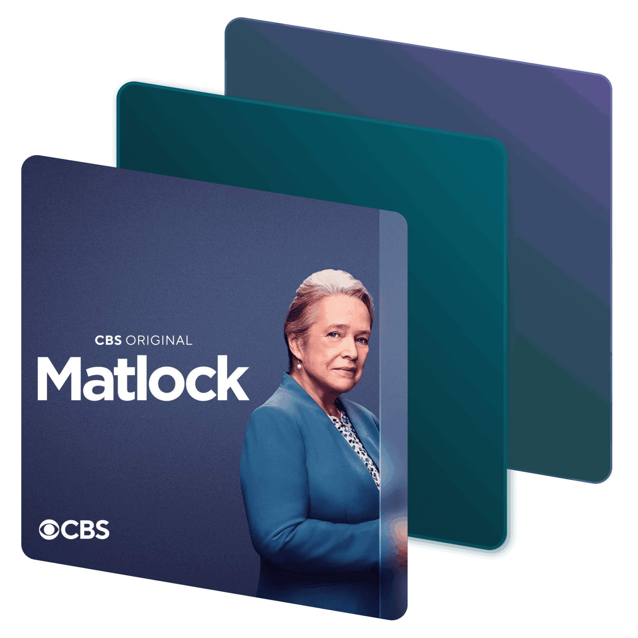Matlock from the 2025 CBS original television show in a Dashlane-branded frame.