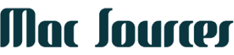A graphic of the Mac Sources logo