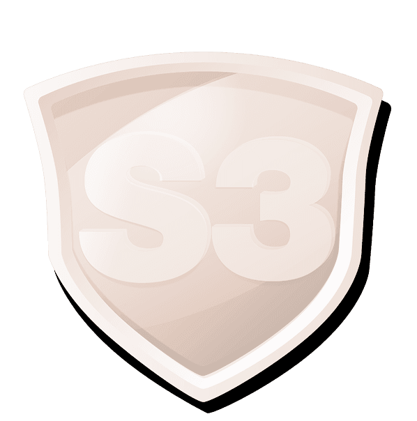 This image shows the S3 logo.