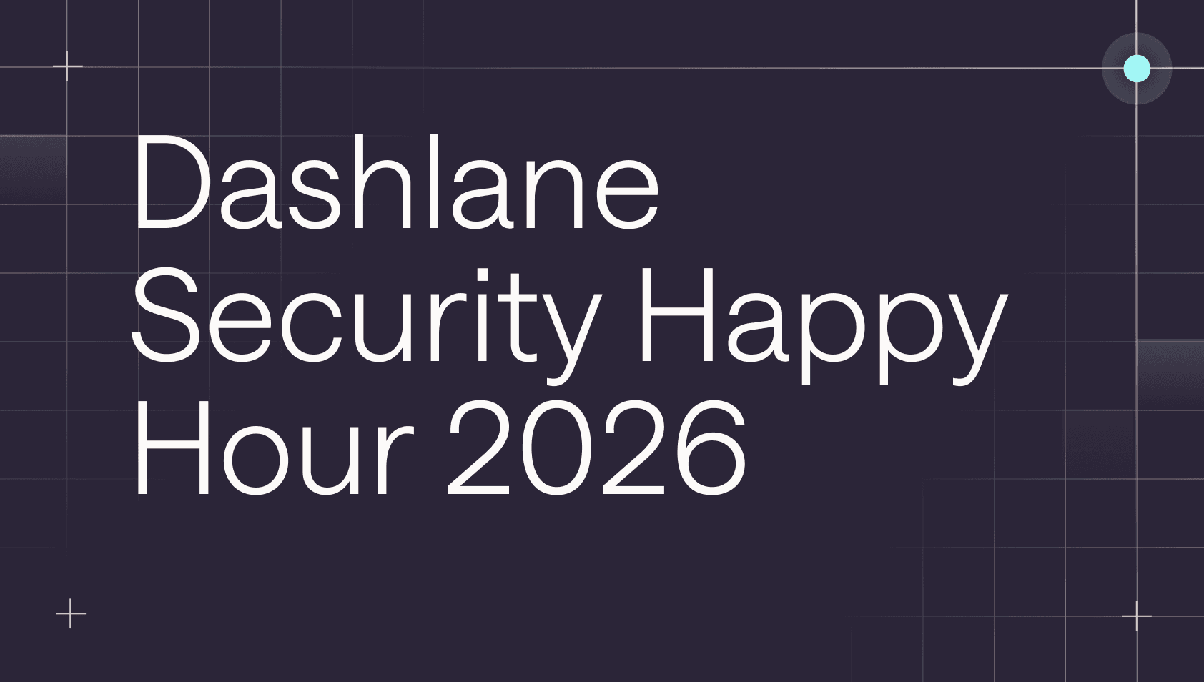 A green and blue background with three blue slanted rectangles in the middle. A white Dashlane logo is overlaid on top.