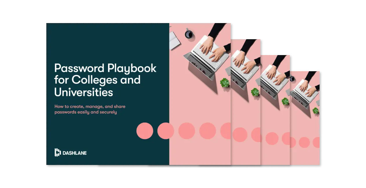 Password Playbooks for Colleges and Universities