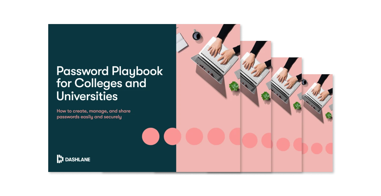 Password Playbooks for Colleges and Universities