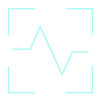 icon of monitor graph