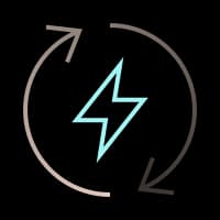 Circle with arrows icons